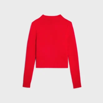 Pullover mit Rundhalsausschnitt aus Wolle und Kaschmir