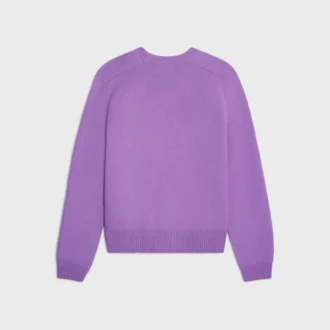 Pullover mit Rundhalsausschnitt aus Wolle und Kaschmir