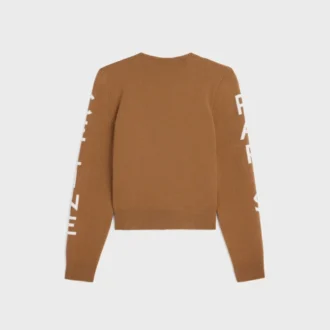 Pullover mit Rundhalsausschnitt aus Wolle und Kaschmir