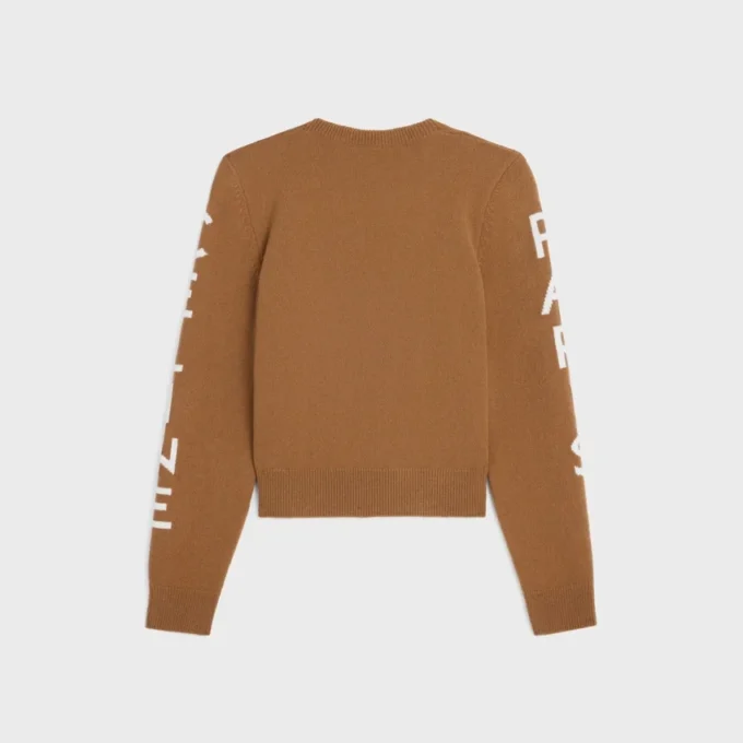 Pullover mit Rundhalsausschnitt aus Wolle und Kaschmir Pullover mit Rundhalsausschnitt aus Wolle und Kaschmir