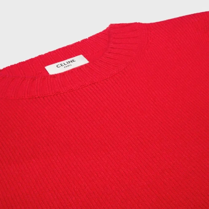 Pullover mit Rundhalsausschnitt aus Wolle und Kaschmir Pullover mit Rundhalsausschnitt aus Wolle und Kaschmir