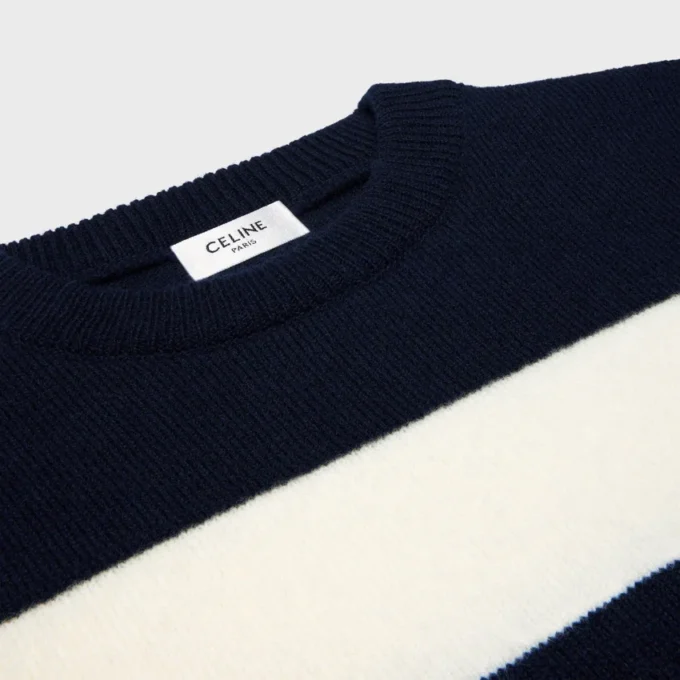 Pullover mit Rundhalsausschnitt aus Wolle und Kaschmir Pullover mit Rundhalsausschnitt aus Wolle und Kaschmir