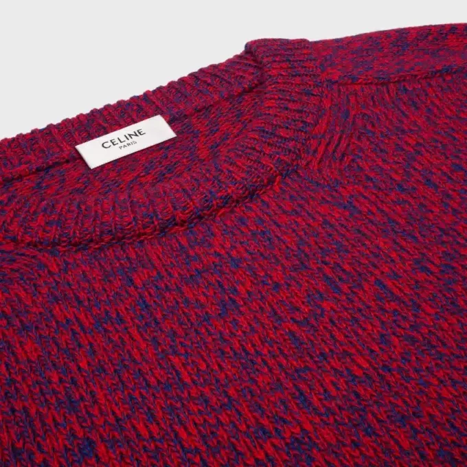 Pullover mit Rundhalsausschnitt aus Wolle und Kaschmir