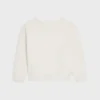 Pullover mit U-Boot-Ausschnitt aus Wolle und Kaschmir