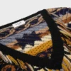Pullover mit V-Ausschnitt aus Jacquard-Kaschmir