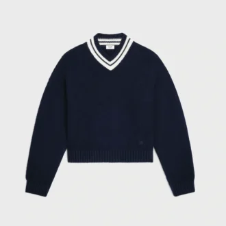Pullover mit V-Ausschnitt aus Kaschmir Pullover mit V-Ausschnitt aus Kaschmir