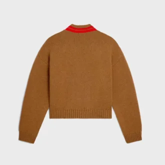Pullover mit V-Ausschnitt aus Kaschmir