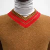 Pullover mit V-Ausschnitt aus Kaschmir Pullover mit V-Ausschnitt aus Kaschmir
