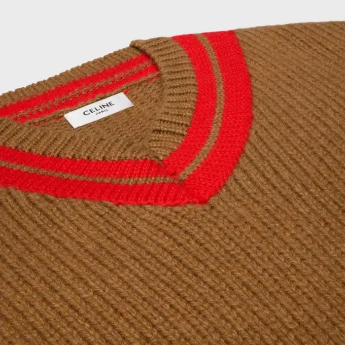Pullover mit V-Ausschnitt aus Kaschmir Pullover mit V-Ausschnitt aus Kaschmir