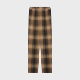 Pyjama-Hose  aus karierter Wolle