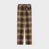 Pyjama-Hose  aus karierter Wolle