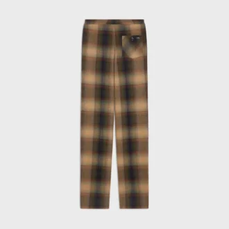 Pyjama-Hose  aus karierter Wolle