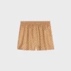 Pyjama-Shorts aus Seidentwill