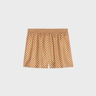 Pyjama-Shorts aus Seidentwill