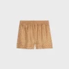 Pyjama-Shorts aus Seidentwill