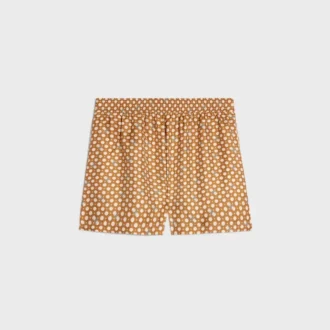Pyjama-Shorts aus Seidentwill