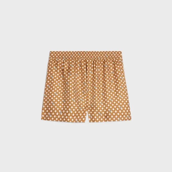 Pyjama-Shorts aus Seidentwill