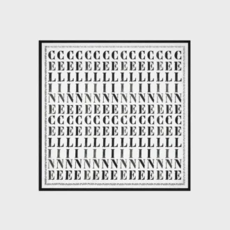 Quadratisches Tuch aus Seidentwill