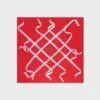 Quadratisches Tuch aus Seidentwill Quadratisches Tuch aus Seidentwill