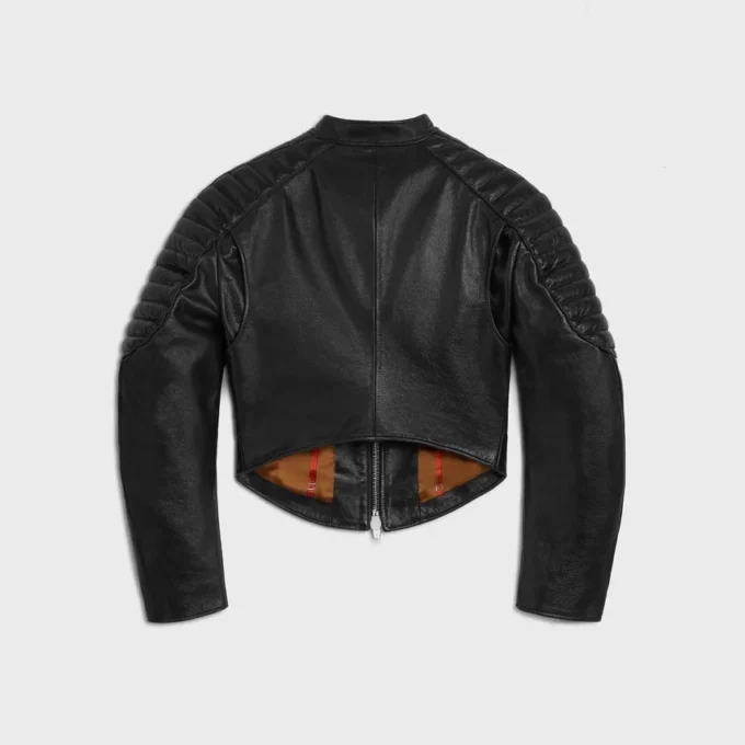 Racer-Jacke aus Kalbsleder Racer-Jacke aus Kalbsleder