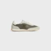 Racer Sneaker aus Nylon, Kalbsveloursleder und Kalbsleder