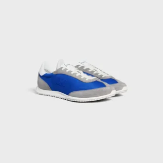 Racer Sneaker aus Nylon, Kalbsveloursleder und Kalbsleder Racer Sneaker aus Nylon, Kalbsveloursleder und Kalbsleder