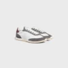 Racer Sneaker aus Nylon, Kalbsveloursleder und Kalbsleder