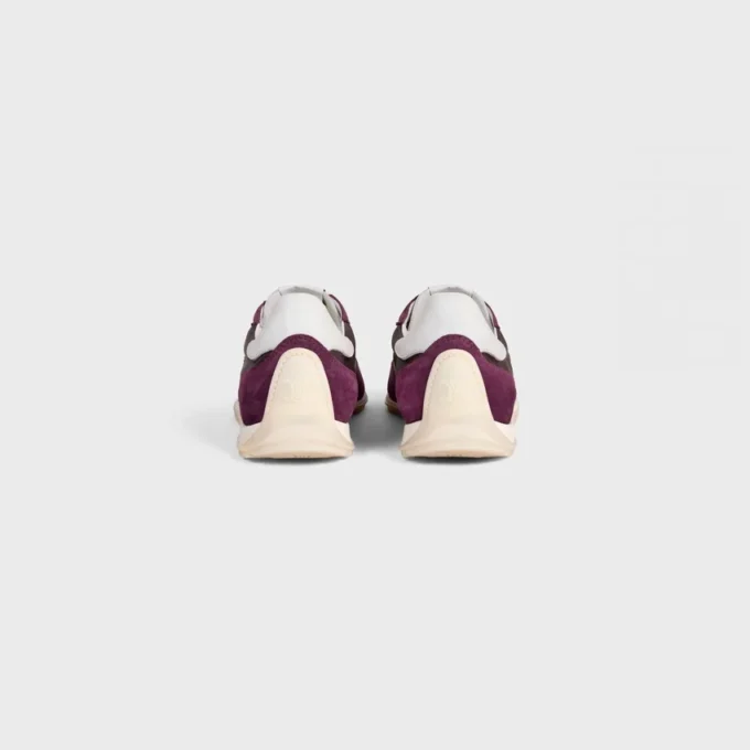 Racer Sneaker aus Nylon, Kalbsveloursleder und Kalbsleder Racer Sneaker aus Nylon, Kalbsveloursleder und Kalbsleder