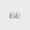 Racer Sneaker aus Nylon, Kalbsveloursleder und Kalbsleder