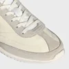 Racer Sneaker aus Nylon, Kalbsveloursleder und Kalbsleder