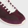 Racer Sneaker aus Nylon, Kalbsveloursleder und Kalbsleder Racer Sneaker aus Nylon, Kalbsveloursleder und Kalbsleder
