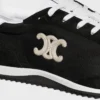 Racer Sneaker aus Nylon, Kalbsveloursleder und Kalbsleder Racer Sneaker aus Nylon, Kalbsveloursleder und Kalbsleder
