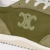 Racer Sneaker aus Nylon, Kalbsveloursleder und Kalbsleder Racer Sneaker aus Nylon, Kalbsveloursleder und Kalbsleder