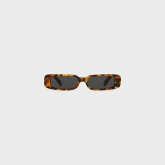 Rechteckige Sonnenbrille S343 aus Acetat
