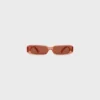 Rechteckige Sonnenbrille S343 aus Acetat