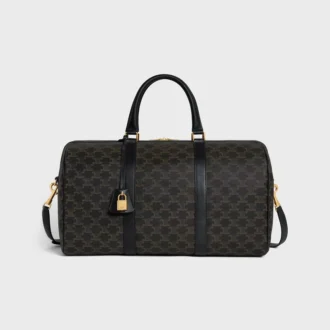 Reisetasche aus Triomphe Canvas und Kalbsleder