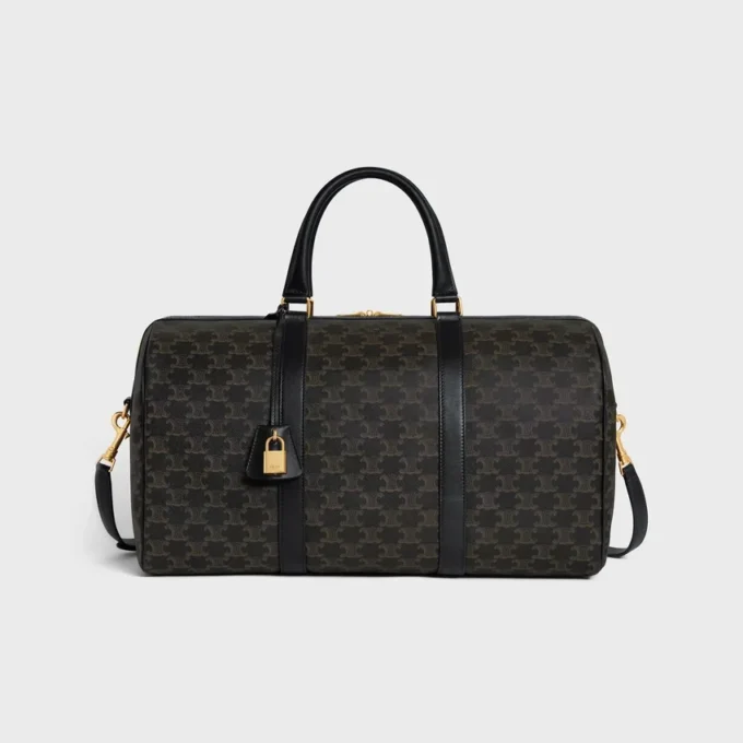 Reisetasche aus Triomphe Canvas und Kalbsleder Reisetasche aus Triomphe Canvas und Kalbsleder