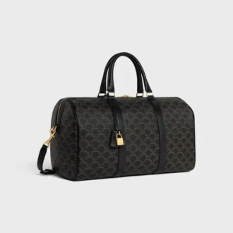 Reisetasche aus Triomphe Canvas und Kalbsleder