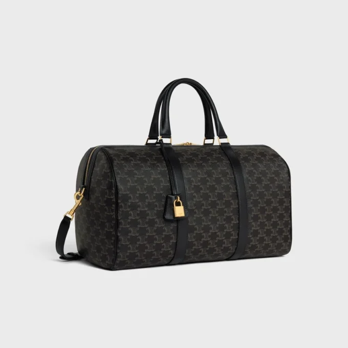 Reisetasche aus Triomphe Canvas und Kalbsleder Reisetasche aus Triomphe Canvas und Kalbsleder