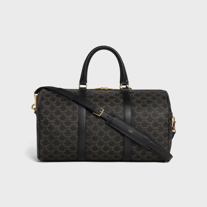 Reisetasche aus Triomphe Canvas und Kalbsleder Reisetasche aus Triomphe Canvas und Kalbsleder
