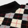 Rollkragenpullover aus Argyle-Wolle