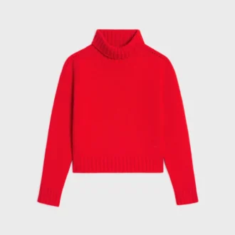 Rollkragenpullover aus nahtlosem Kaschmir