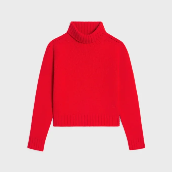 Rollkragenpullover aus nahtlosem Kaschmir Rollkragenpullover aus nahtlosem Kaschmir