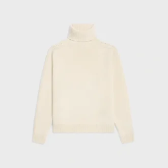 Rollkragenpullover aus nahtlosem Kaschmir Rollkragenpullover aus nahtlosem Kaschmir