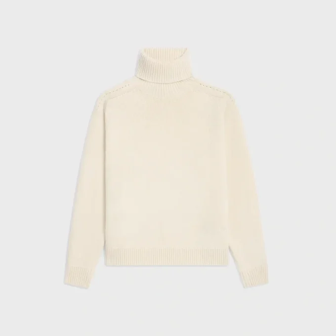Rollkragenpullover aus nahtlosem Kaschmir Rollkragenpullover aus nahtlosem Kaschmir