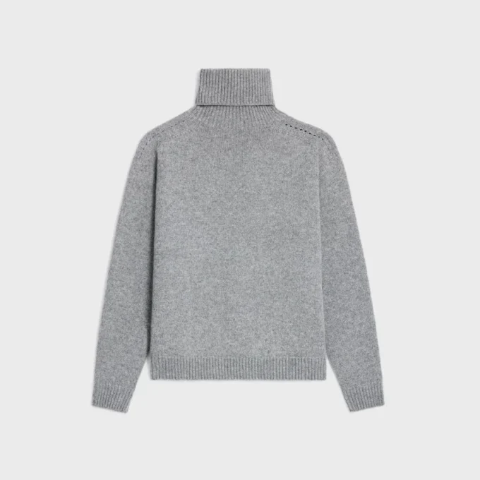 Rollkragenpullover aus nahtlosem Kaschmir Rollkragenpullover aus nahtlosem Kaschmir
