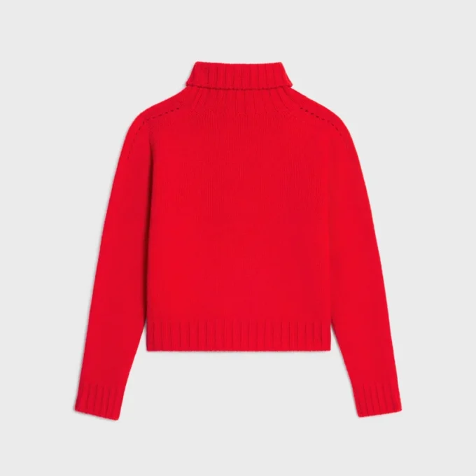 Rollkragenpullover aus nahtlosem Kaschmir Rollkragenpullover aus nahtlosem Kaschmir