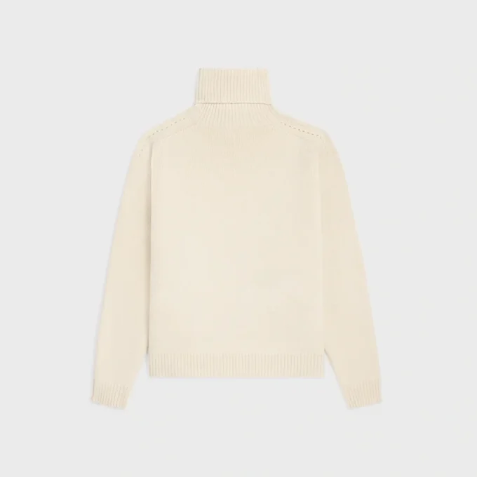 Rollkragenpullover aus nahtlosem Kaschmir Rollkragenpullover aus nahtlosem Kaschmir
