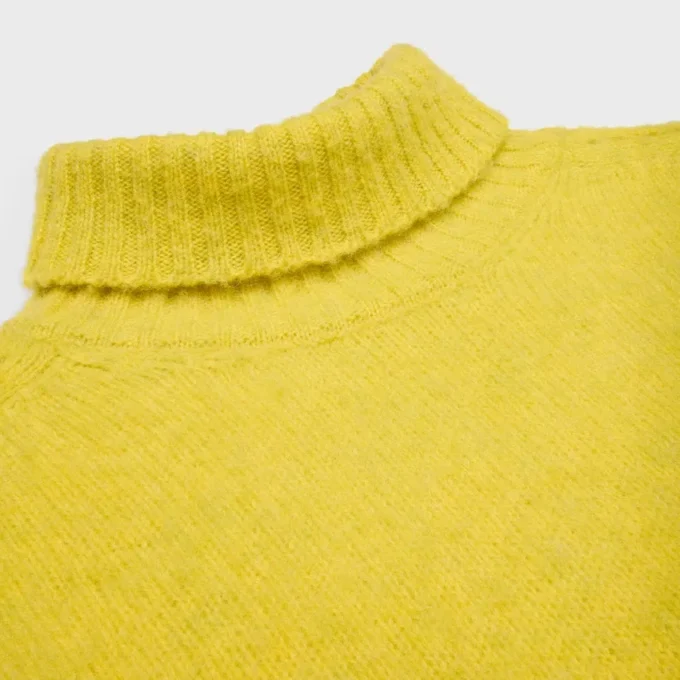 Rollkragenpullover aus Shetlandwolle Rollkragenpullover aus Shetlandwolle
