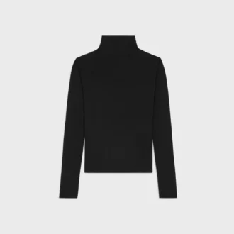 Rollkragenpullover aus Wolljersey Rollkragenpullover aus Wolljersey